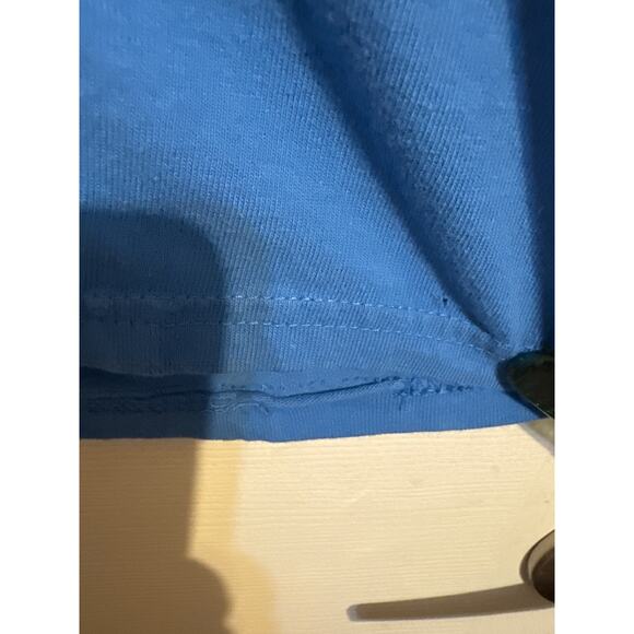 New Order “True Faith” Band Shirt – Port & Co Blue Tee with Front & Back Print - Picture 4 of 6